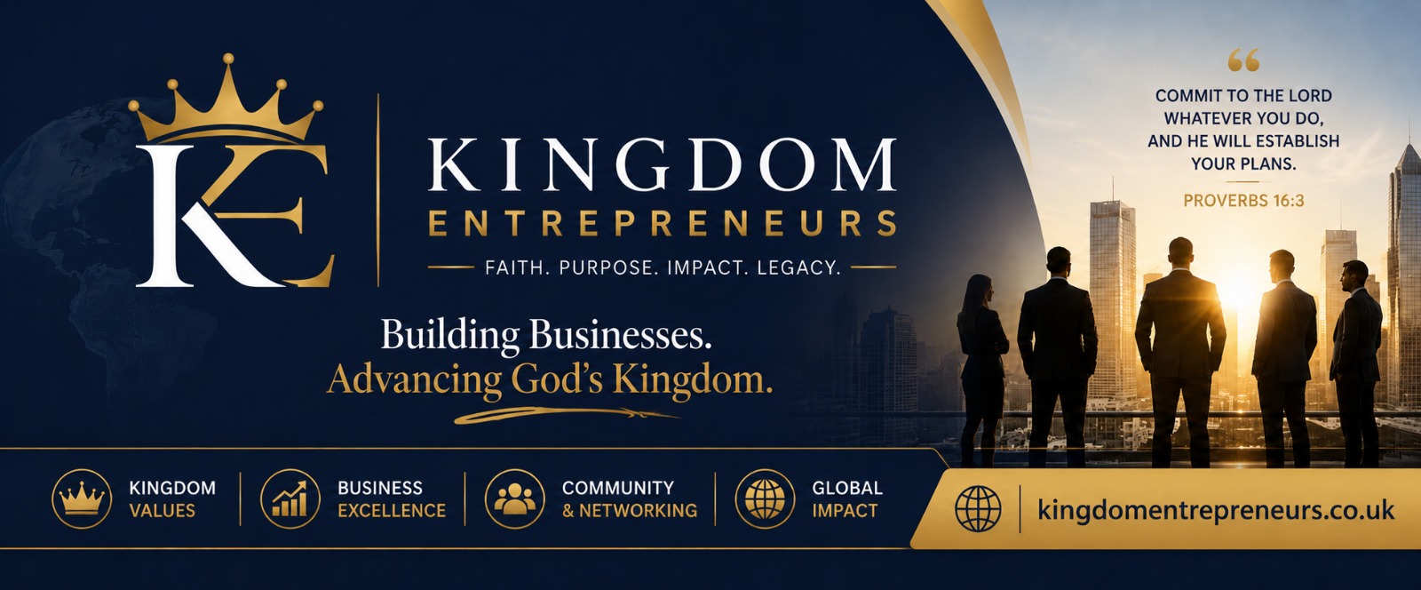 Kingdom Entrepreneurs - Building Businesses. Advancing God's Kingdom.